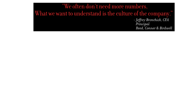 The Annual Report is a signal about the company for the entire year.